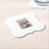 Jesus-Monogramm Anfangs Glaubens Jesus-Monogramm I Untersetzer (angewinkelt)