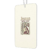 Jesus-Monogramm Anfangsbuchstabe Glaube Jesus-Mono Autolufterfrischer (Links)