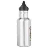 Jesus-Monogramm Anfangsbuchstabe Glaube Jesus-Mono Edelstahlflasche (Links)