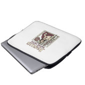 Jesus-Monogramm Anfangsbuchstabe Glaube Jesus-Mono Laptopschutzhülle (Vorne Knopf)