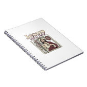 Jesus-Monogramm Anfangsbuchstabe Glaube Jesus-Mono Notizblock (Rechte Seite)