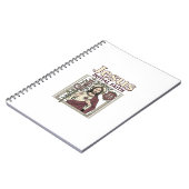 Jesus-Monogramm Anfangsbuchstabe Glaube Jesus-Mono Notizblock (Linke Seite)