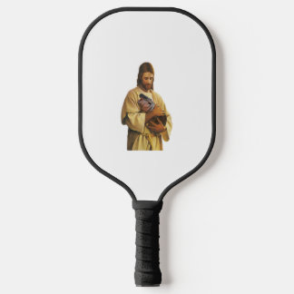 Jesus Moo Deng Bouncy Pig, Niedlicher Baby Hippo T Pickleball Schläger