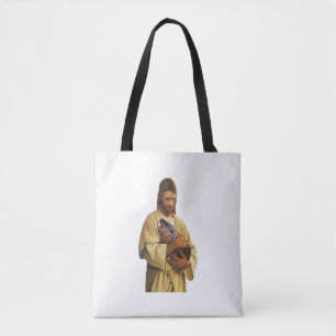 Jesus Moo Deng Bouncy Pig, Niedlicher Baby Hippo T Tasche
