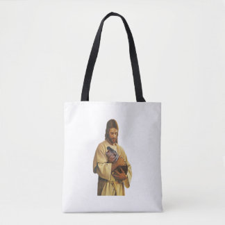 Jesus Moo Deng Bouncy Pig, Niedlicher Baby Hippo T Tasche