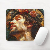 Jesus Mosaic Mousepad (Mit Mouse)