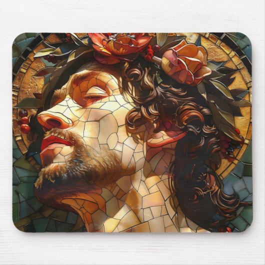 Jesus Mosaic Mousepad (Vorne)