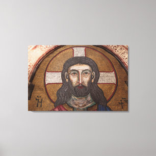 Jesus-Mosaik Leinwanddruck