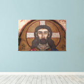 Jesus-Mosaik Leinwanddruck (Insitu (Holzboden))
