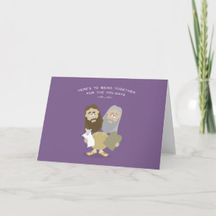 Jesus & Moses card Feiertagskarte