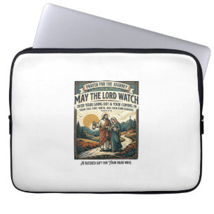 Jesus Motorradclub-Ehepartner T-Shirt Inspirierend Laptopschutzhülle
