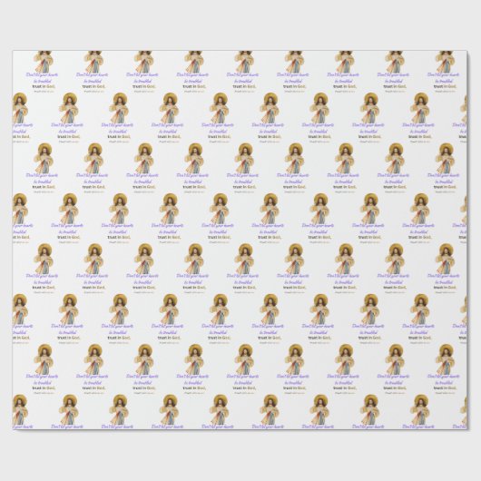 Jesus' Motto Geschenkpapier (Flach)