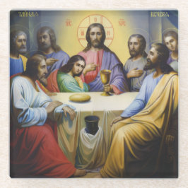 Jesus Mouse Pad Glasuntersetzer