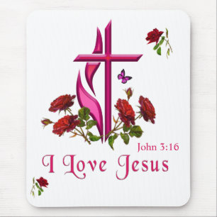 Jesus Mousepad