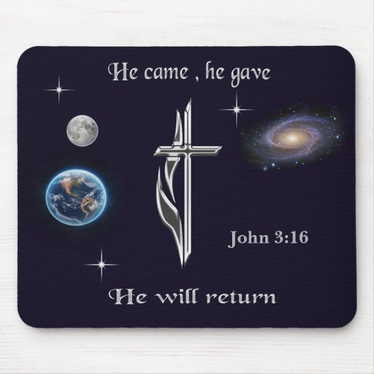 Jesus Mousepad (Vorne)
