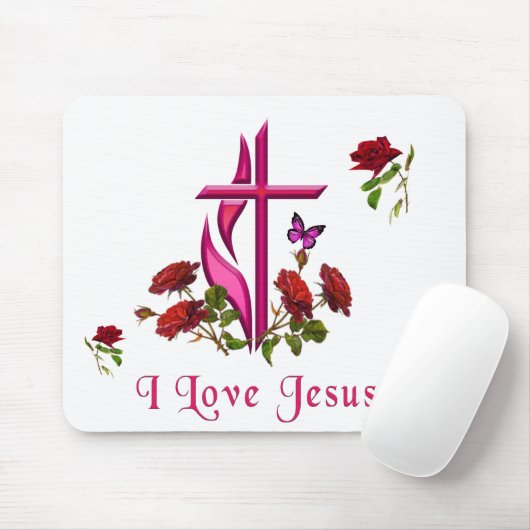 Jesus Mousepad (Mit Mouse)