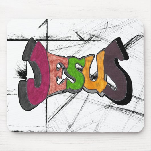 Jesus Mousepad (Vorne)