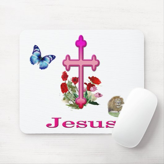 Jesus Mousepad (Mit Mouse)