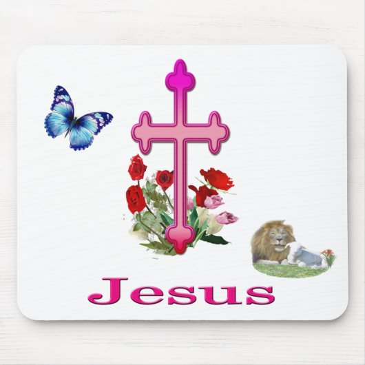 Jesus Mousepad (Vorne)