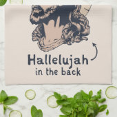 Jesus Mullet Handtuch (Gefaltet)