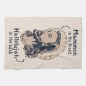 Jesus Mullet Handtuch (Horizontal)