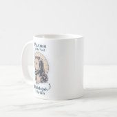 Jesus Mullet Kaffeetasse (Vorderseite Links)