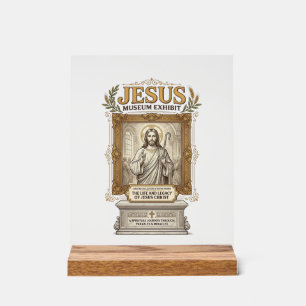 Jesus Museum Ausstellung Jesus Museum Ausstellung Acrylschild