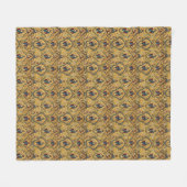 Jesus-Muster Fleecedecke (Vorderseite (Horizontal))