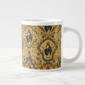 Jesus-Muster Jumbo-Tasse (Rechts)