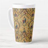 Jesus-Muster Milchtasse (Linke Ecke)