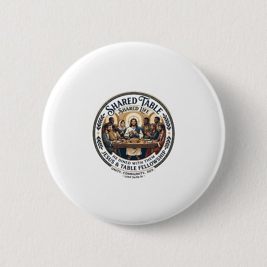 Jesus Mütter Gruppe Frauen Bibelstudie Vintage-Shi Button (Vorderseite)