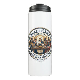 Jesus Mütter Gruppe Frauen Bibelstudie Vintage-Shi Thermosbecher