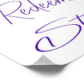 Jesus My Everything Poster (Ecke)