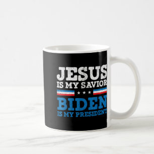 Jesus My Retter Joe Biden Mein Präsident 2020 Elec Kaffeetasse