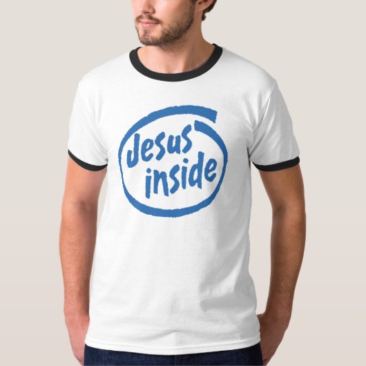 Jesus nach innen T-Shirt (Vorderseite)