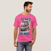 Jesus nahm das Rad T-Shirt (Vorne ganz)
