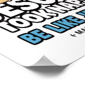 Jesus nahm Nickerchen, Funny Sloth Poster (Ecke)