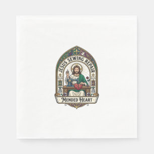 Jesus Nähreparatur Herz Jesu Nähreparatur Serviette
