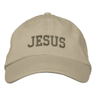 Jesus Name bestickte Baseballkappe / Hat