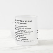 Jesus Name Mattglastasse (Vorderseite Links)