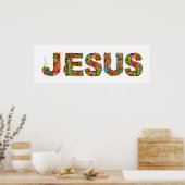 JESUS NAME POSTER (Küche)
