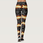 Jesus - Namen der Leggings (Rückseite)