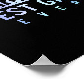 Jesus Nativity Religious Christmas Christlich Poster (Ecke)