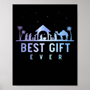 Jesus Nativity Religious Christmas Christlich Poster