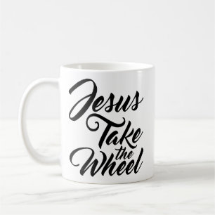 Jesus nehmen das Rad Kaffeetasse