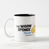 Jesus nehmen das Rad (vom Trumpf!) Zweifarbige Tasse (Links)