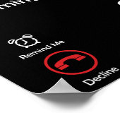 Jesus nennt den Christlichen Glauben Poster (Ecke)