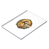 Jesus Nervenaufreibendes Software-Update-Popup-Bür Notizblock (Linke Seite)