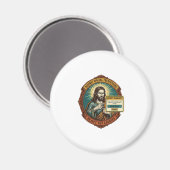 Jesus nervige Cookie-Popup Internetbrowser akzepti Magnet (Vorderseite/Rückseite)