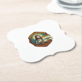 Jesus nervige Cookie-Popup Internetbrowser akzepti Untersetzer (angewinkelt)
